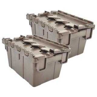 KEYWAY 聯府 BL06-2 MINI物流箱 6L, 咖啡色, 2個