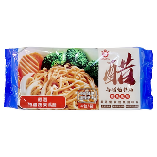 HSU'S LEGEND 潭酵天地 烏醋乾麵 鰹魚風味 101.3g, 4包