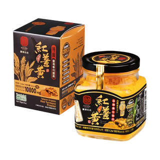 豐滿生技 有機台灣紅薑黃粉, 100%天然, 120g, 1罐