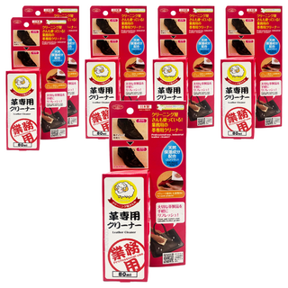 AIMEDIA 艾美迪雅 皮革清潔劑 80ml 日本製 添加保濕成分 適用於鞋子包包等皮革製品, 6瓶