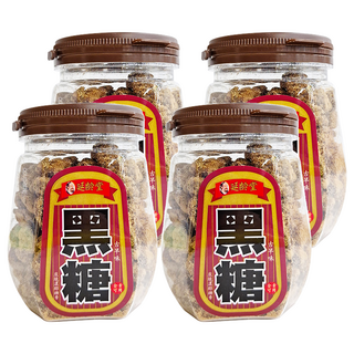延齡堂 黑糖 古早味, 170g, 4罐, 1罐