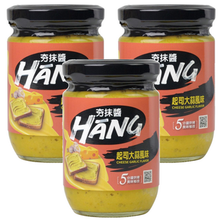 CHEF'S CHOICE 美味大師 夯抹醬 起司大蒜風味, 220g, 3罐