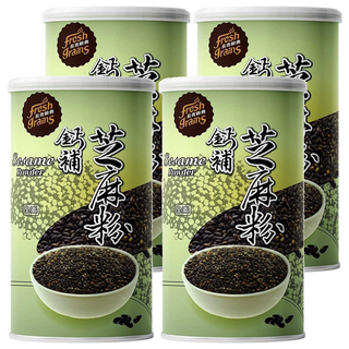 fresh grains 長青穀典 鈣補芝麻粉, 450g, 4罐