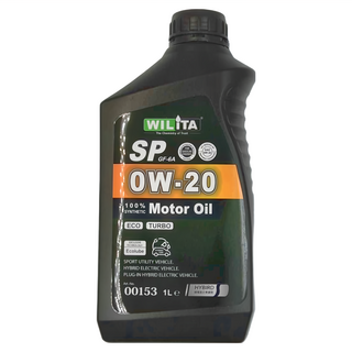 WILIiTA 威力特 動力節能 全合成機油 API SP/ ILAC GF-6A, 0w20, 1L, 1瓶