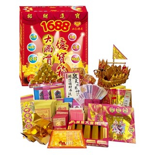 如意檀香 大滿貫億寶箱 台灣製造 環保竹漿紙, 不適用, 1組