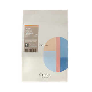 OKO 生態綠 特調咖啡豆 撒哈拉甘泉 中淺烘焙 250g 公平貿易原料, 未研磨, 1包
