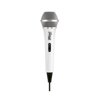 IK MULTIMEDIA 行動裝置麥克風 行動K歌首選 高音質清晰收音, iRig Voice White, 白色
