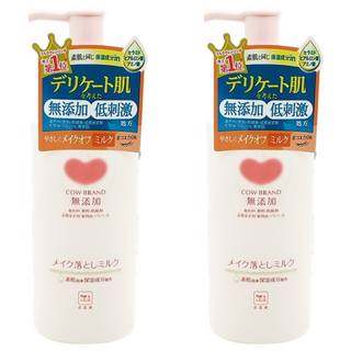 COW STYLE 牛乳石鹼 無添加卸妝乳, 150ml, 2瓶
