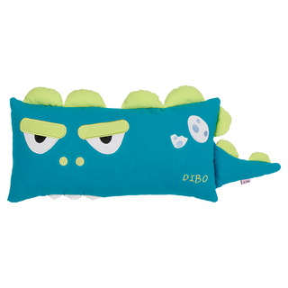 JONi 恐龍造型兒童枕頭 藍綠色 棉100%