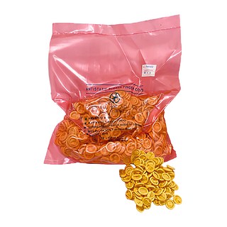 JIAHON 防靜電天然乳膠指套 800個 M尺寸 電子工廠實驗室專用 舒適彈性佳, 1包