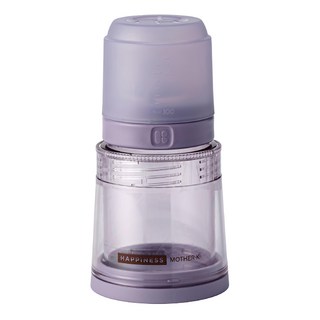 MOTHER-K Ecozen 旋轉伸縮拋棄式奶瓶 - 清澄紫, 極致縮小, 首創伸縮設計, 1個