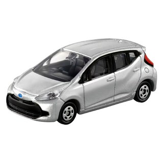 TOMICA 多美小汽車 豐田Aqua, Silver, 1個