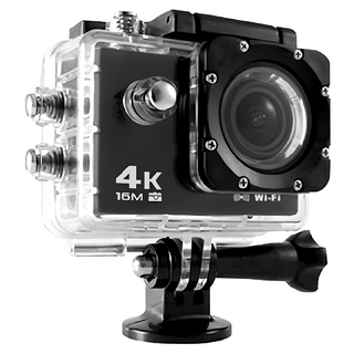 Transitions 全視線 C3 運動型攝影機, 4K, 16M, 防水IPX8水深30米, 170度超廣角鏡頭, 無線WiFi, Black