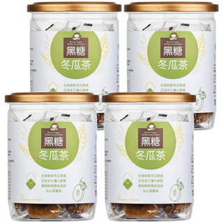 Medolly 蜜思朵 黑糖冬瓜茶, 在地新鮮冬瓜原塊 古法手工慢火熬煮 復刻經典香甜滋味 沁心退暑氣, 17g, 12入, 4罐