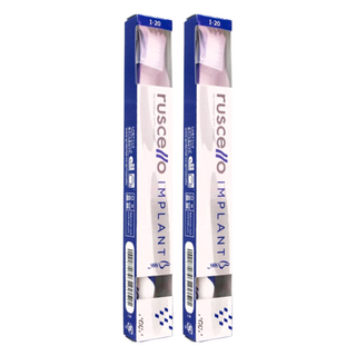 GC Ruscello 軟毛牙刷 I-20 植牙專用, 1入, 2支