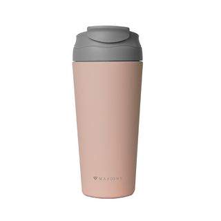 MASIONS 美心 Jadramic 初心 玉石陶瓷雙飲真空保溫杯, 粉色, 580ml, 1個