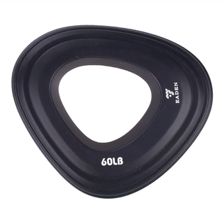 AD-ROCKET Grip ring 握力訓練器 60磅 直徑8cm 75g, 黑色, 1個