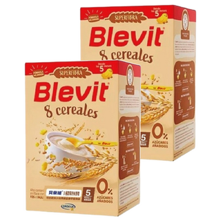 貝樂維 8種穀類原味麥精，適合5個月以上嬰幼兒, 500g, 2盒