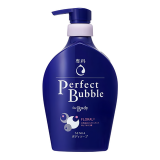 SENKA 專科 超微米完美泡泡沐浴乳 清新花香, 500ml, 1瓶