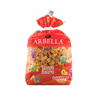 ARBELLA 阿貝拉 數字造型麵 土耳其國家標準工廠製造, 350g, 1包