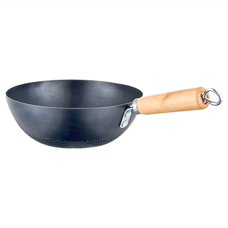 日式無塗層不沾小鐵鍋 - 精鐵材質 櫸木手柄, 1個