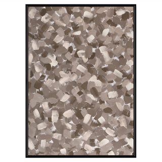 Boluo 菠蘿選畫所 焦糖瑪奇朵 掛畫, 59.4 x 42cm, 黑框