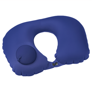 daho 便攜按壓式充氣旅行枕 80g, 藍色
