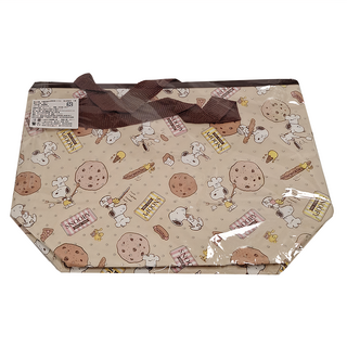 PEANUTS 史努比 手提保溫保冷便當袋, 款式隨機, 1個