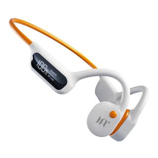 Miuzic沐音 真骨傳導旗艦LED顯示運動游泳藍牙耳機 OPENEAR DUET OD5 旭日橘