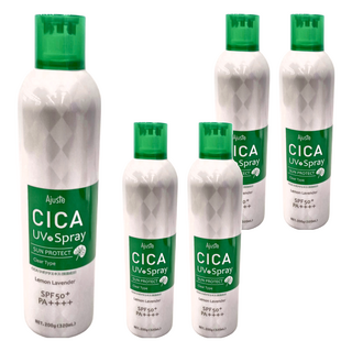 Ajuste 愛伽絲 高效防曬噴霧 積雪草 SPF50+ PA++++, 320ml, 5瓶