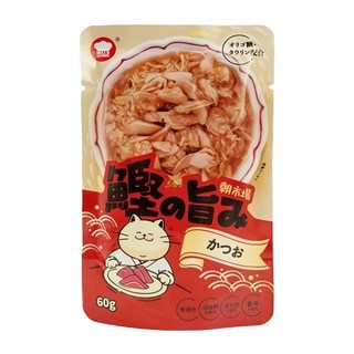 海兒廚房 朝市場貓餐包 貓咪濕糧 市場風味 獨立包裝, 鰹魚, 60g, 96包