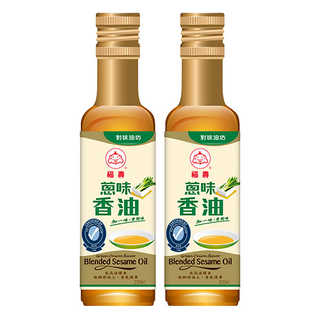 福壽實業 蔥味香油 220ml, 蔥香濃郁、層次豐富, 適合涼拌料理、沾醬提味, 2瓶