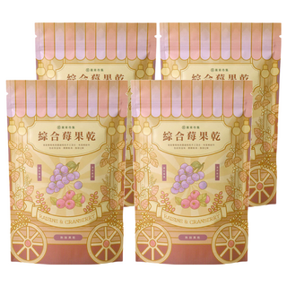 菓青市集 綜合莓果乾 320g 低溫烘焙, 4包