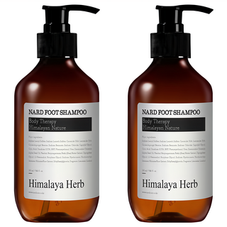 NARD 足部專用沐浴乳 280ml Himalaya Herb, 1入, 2瓶