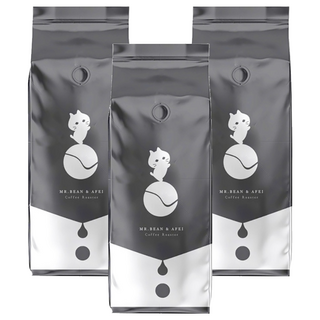 MR.BEAN&AFEI 豆豆先生與他的阿肥 甜蜜巴西 咖啡豆, 咖啡豆(無研磨), 450g, 3包