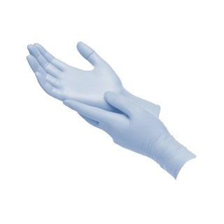 MEDIHAND 美恆 NBR燕麥手套, 無粉無乳膠, 燕麥配方改善肌膚, 舒服的顏色, XS, 1盒