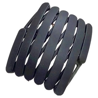 韓系伸縮髮箍, 黑色, 1組