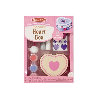Melissa&Doug 瑪莉莎 勞作DIY, 愛心, 1組