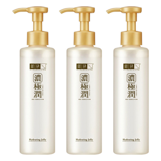 HADALABO 肌研 台灣公司貨 極潤多效精華水感凝露, 180ml, 3瓶