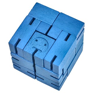 AREAWARE 積木變形機器人 小型, 藍色, 1個