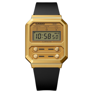 CASIO 卡西歐 手錶, 1支, A-100WEFG-9A