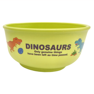 Skater 銀離子幼兒塑膠碗 97 x 48mm 230ml, 恐龍圖鑑 綠色, 1個
