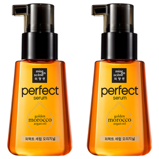 mise en scene 魅尚萱 完美修護護髮精油 一般版, 黃金摩洛哥堅果油, 80ml, 2瓶