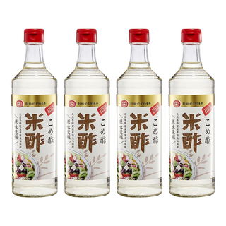 十全 米醋，100%原味呈現, 500ml, 4瓶