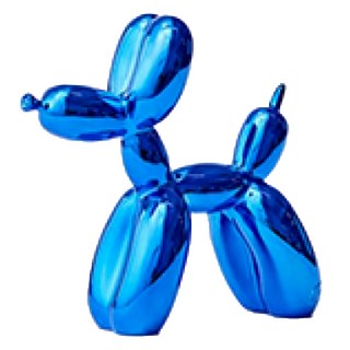 GREEN TREE PRODUCTS INC. 氣球狗造型擺飾 - 迷你- 深藍, 10 x 4.3 x 10cm