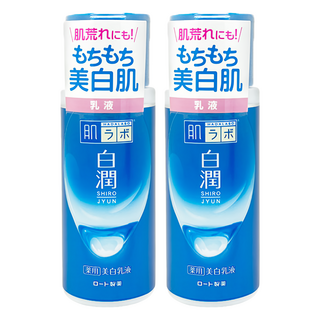 Hadalabo 肌研 白潤嫩白乳液 140ml, 2瓶