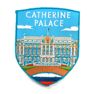 A-ONE 匯旺 俄羅斯 葉卡捷琳娜宮 地標造型刺繡 NO.264 (7.5 x 6 CM), 彩色, 1個