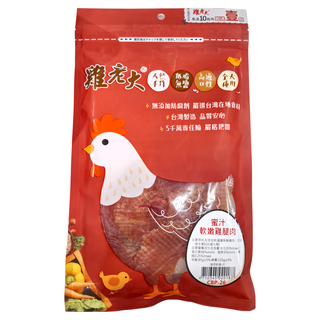 雞老大 狗零食 天然無添加 全犬適用, CBP-26 蜜汁軟嫩雞腿肉, 85g, 1包