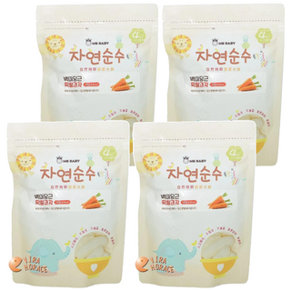 MB BABY 萌寶寶 大米餅 4個月以上, 原味, 20g, 4包