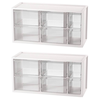 Livinbox A9-506 零件箱 台灣精製, 白色, 2個